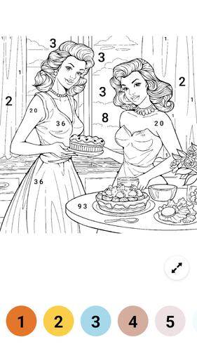 Coloring Book-lake colouring Captura de tela 3