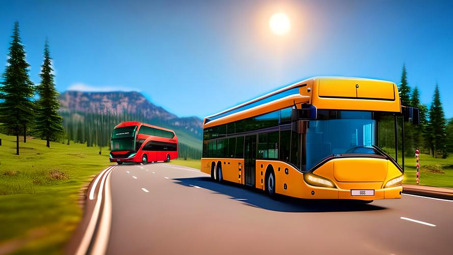 Bus Simulator Games: Bus Games 螢幕截圖 2