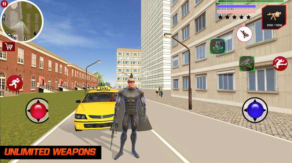 Super Hero Us Vice Town Gangst स्क्रीनशॉट 0