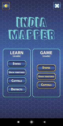 India Mapper-(India Map Game) स्क्रीनशॉट 0