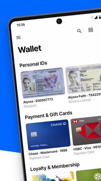 Folio: Digital Wallet App ဖန်သားပြင်ဓာတ်ပုံ 0