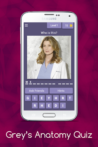 Grey’s Anatomy Quiz - Guess al Ekran Görüntüsü 0