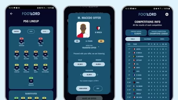 Footlord - Ang Football Manager ay isang bagong chairman ng football -tulad ng sa Android