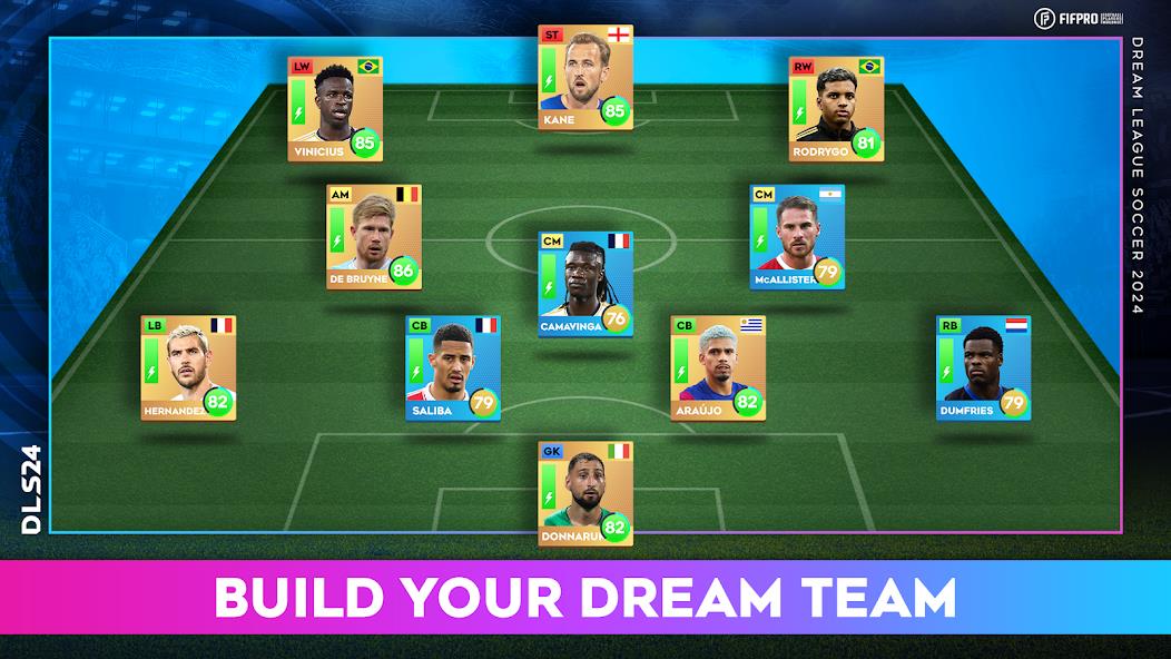 Dream League Soccer 2024 Mod 螢幕截圖 3