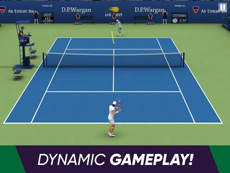 Tennis World Open 2023 - Sport Mod 螢幕截圖 3