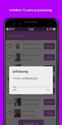 Unfollowers  &  Followers Screenshot 3