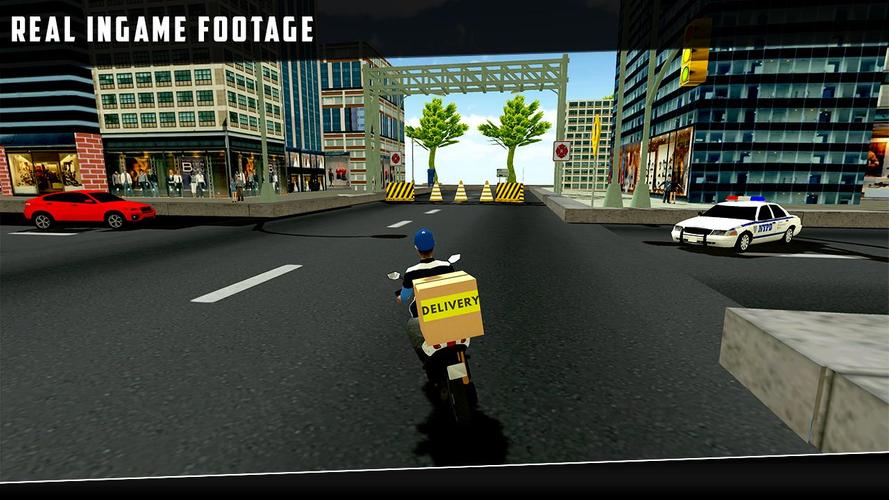 City Courier Delivery Rider Screenshot 2