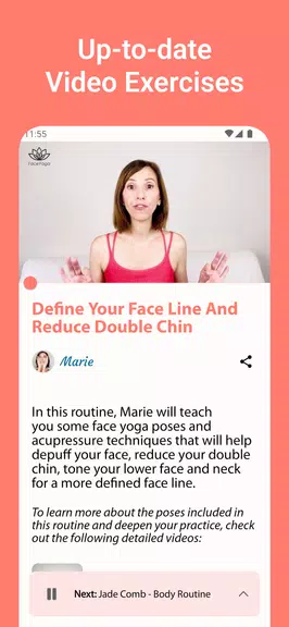 Face Yoga Exercise - Faceauty 螢幕截圖 2