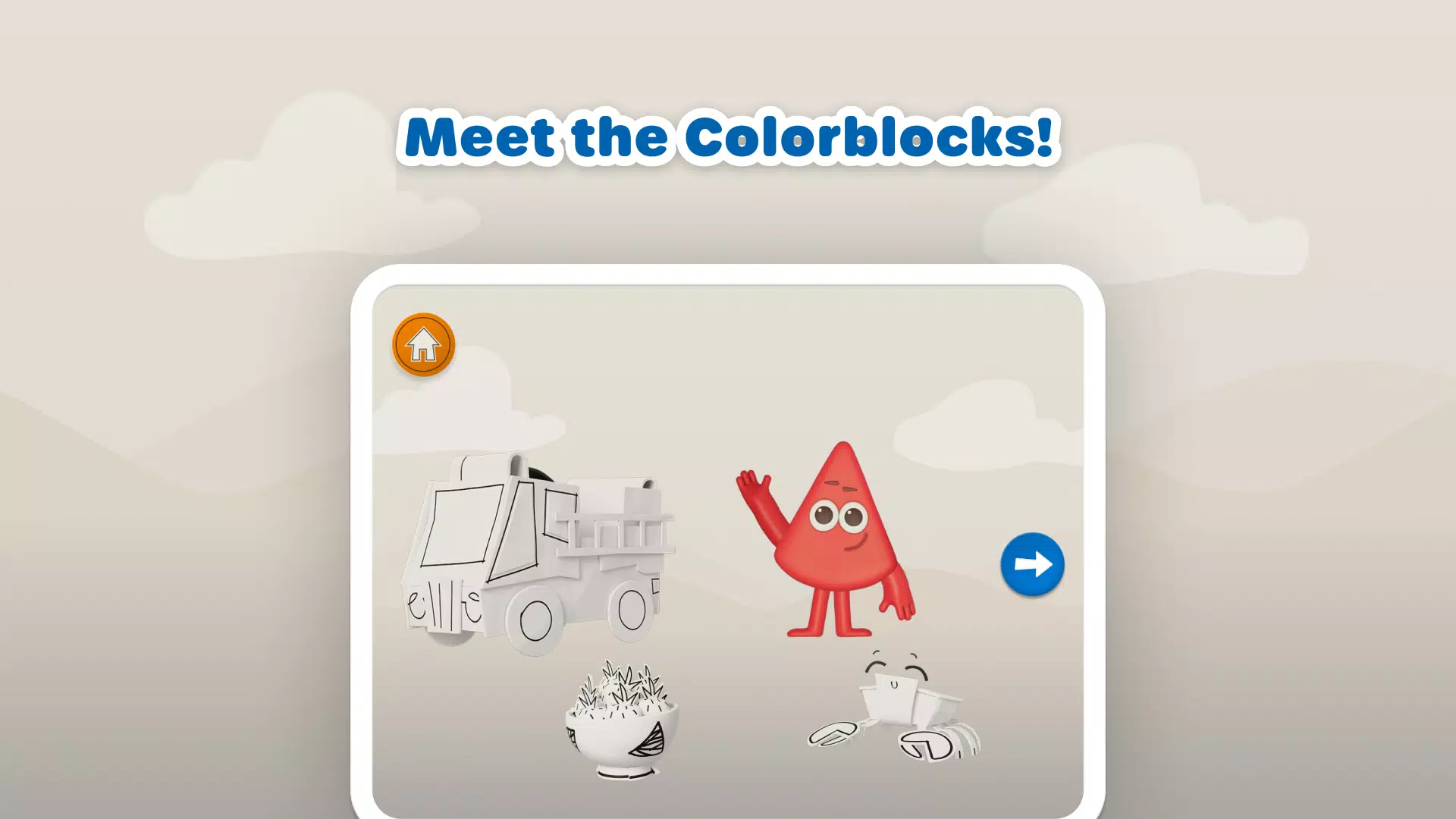 Meet the Colorblocks! Screenshot 1