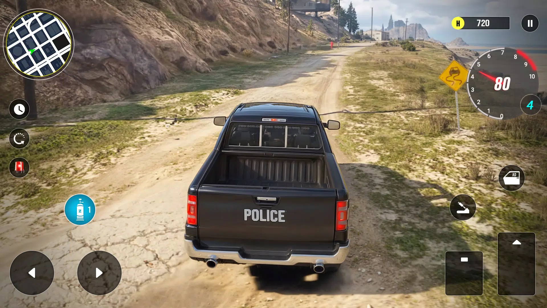 Police Van Crime Sim Games应用截图第1张