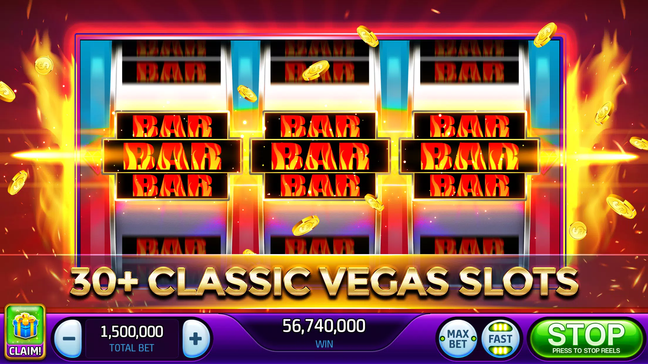 Vegas Classic Slots—777 Casino Capture d'écran 0