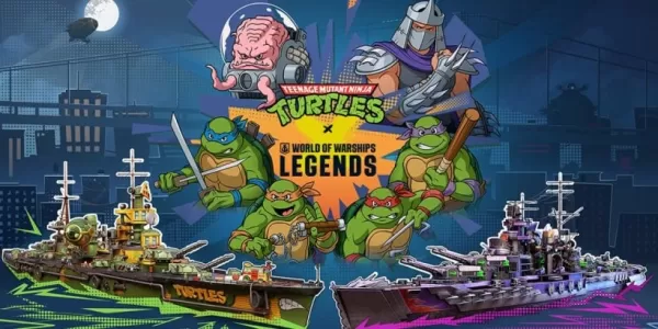 Actualización de abril para World of Warships: Legends Características TMNT Crossover