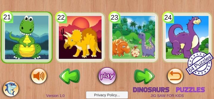 Dino Puzzle Screenshot 1