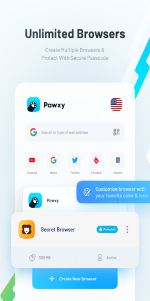 Pawxy Capture d'écran 0
