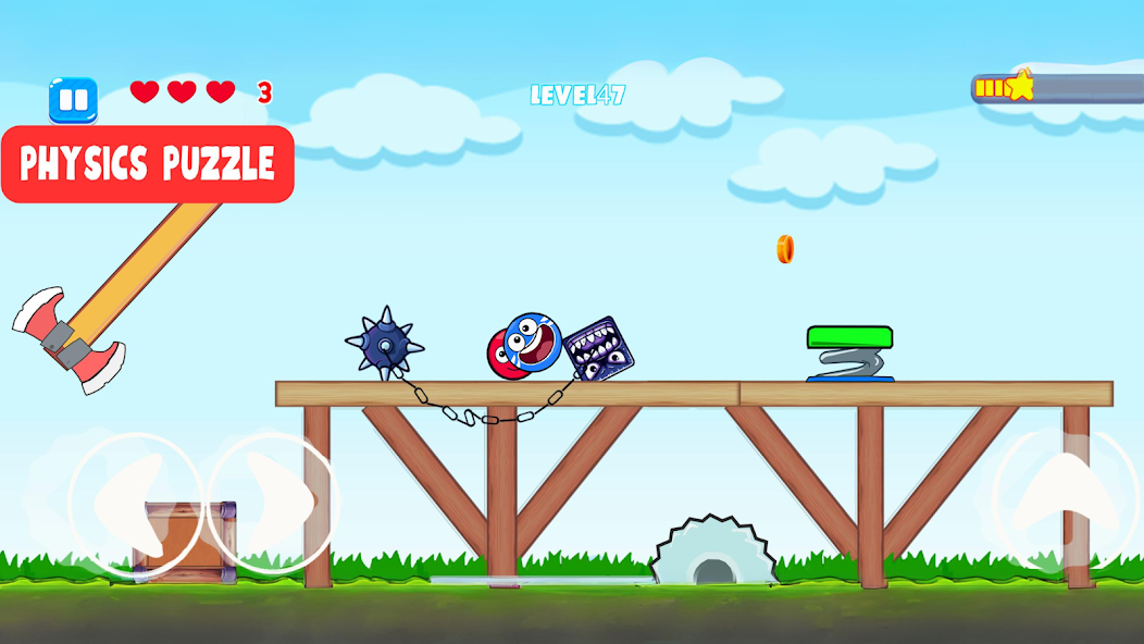 Ball V - Red Bounce Ball 5 Mod 螢幕截圖 2