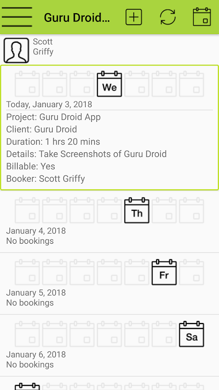 Guru Droid स्क्रीनशॉट 0