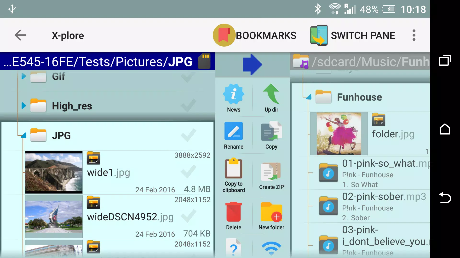 X-plore File Manager Скриншот 0