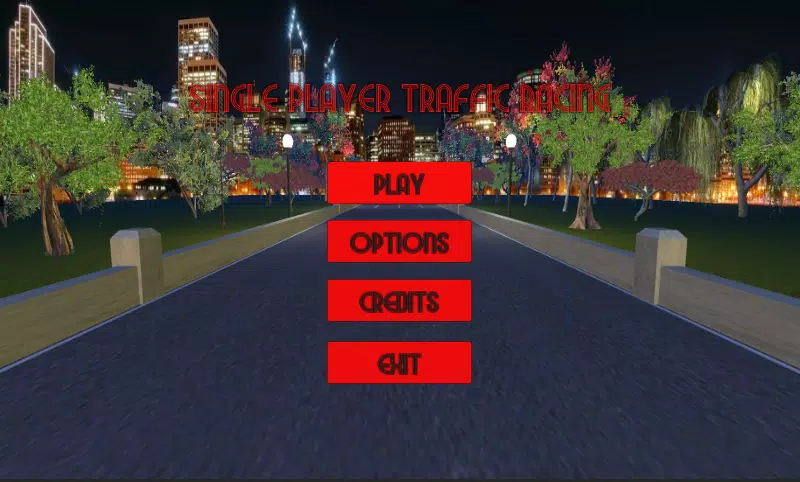 Single Player Traffic Racing スクリーンショット 0