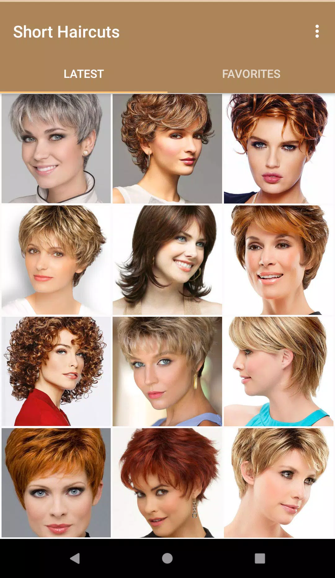 Short Haircuts Capture d'écran 2