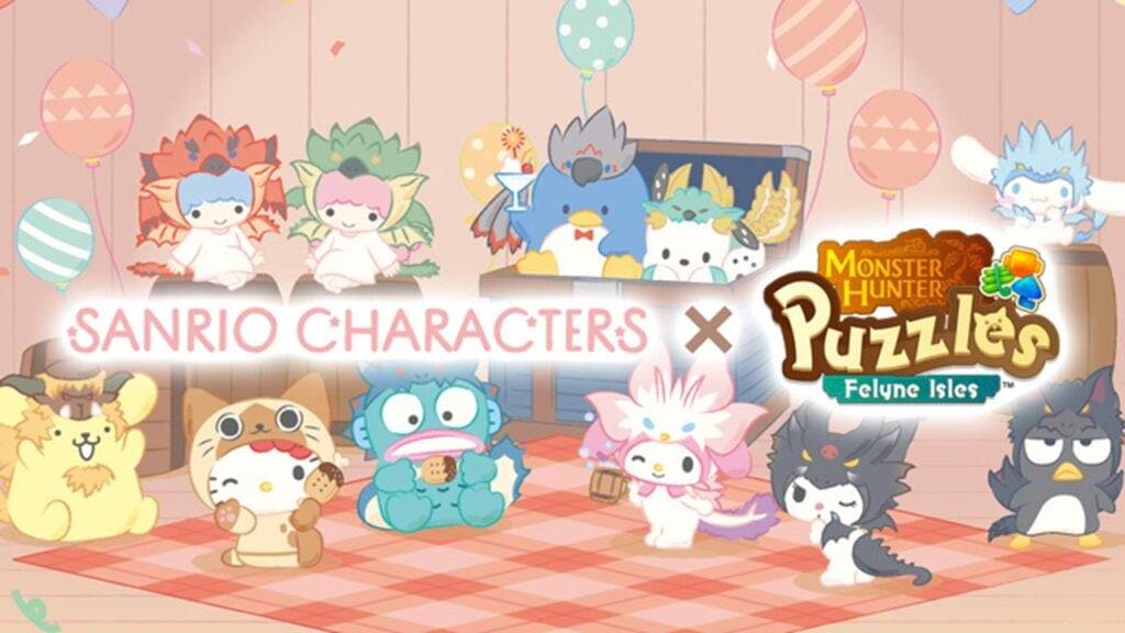 Cinnamoroll neemt Monster Hunter over: Felyne Isles