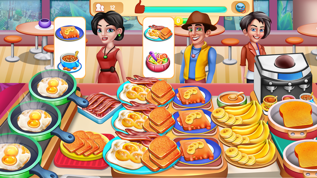 Cooking Food: Time Management Mod 螢幕截圖 2