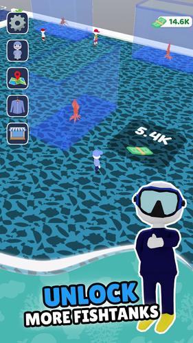 My Idle Aquarium - Sea Zoo Captura de pantalla 2