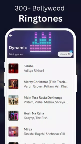 Bollywood Ringtone - Songs 螢幕截圖 1