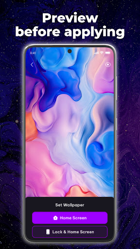 4D Wallpaper Fluid Simulation Ekran Görüntüsü 2