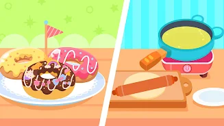 DuDu Dessert Shop DIY Games 스크린샷 3