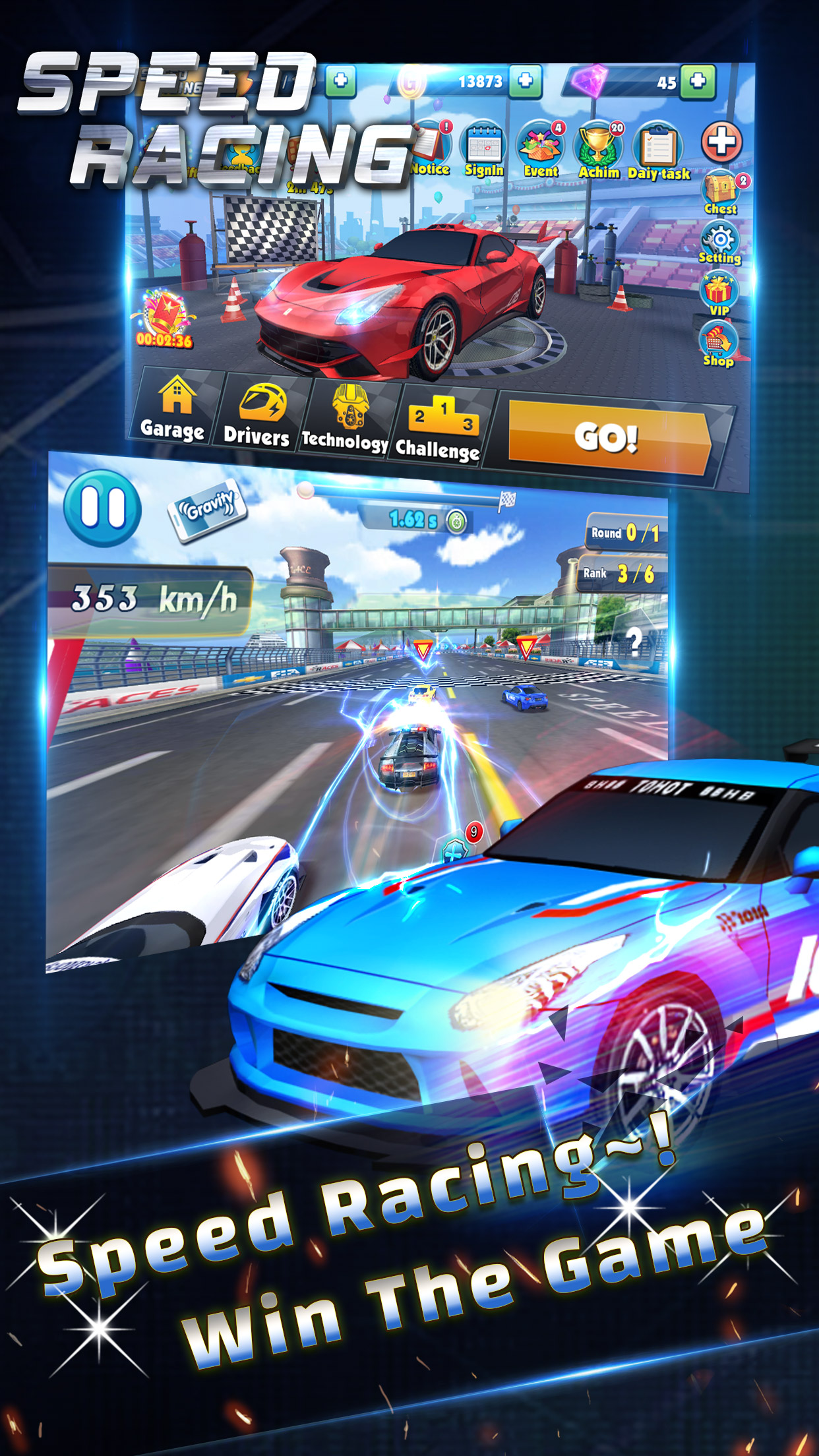 Speed Racing - Secret Racer Screenshot 0