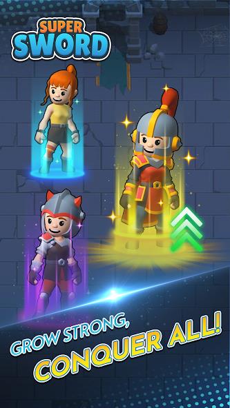 Super Sword - Idle RPG Mod Ảnh chụp màn hình 1