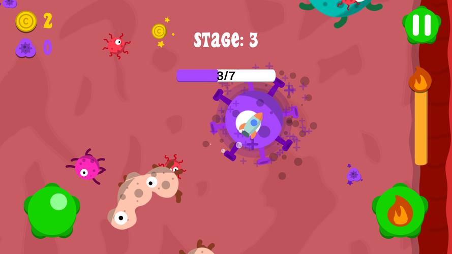 Microbe Explorer Captura de pantalla 2