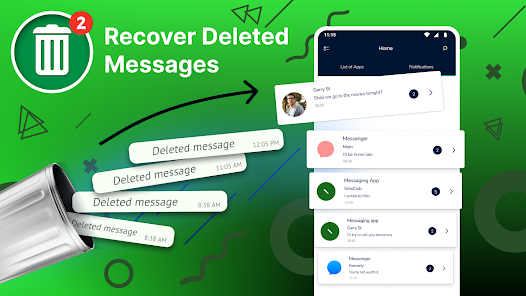 Deleted Messages Recovery Schermafbeelding 3