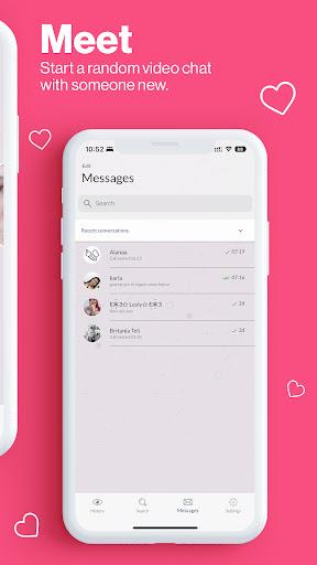 Flirtbees - Video Chat App ဖန်သားပြင်ဓာတ်ပုံ 3