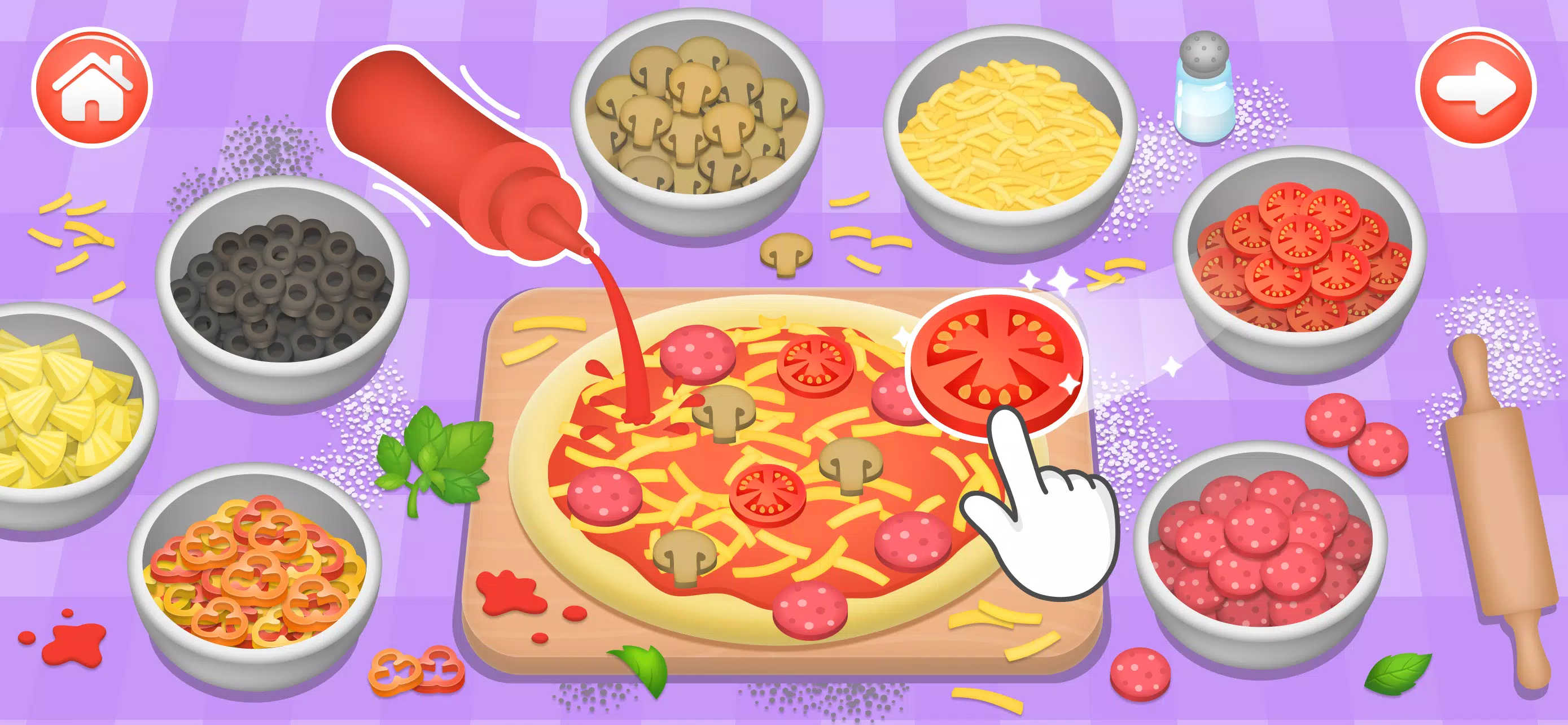 Kids Cooking Games ภาพหน้าจอ 0