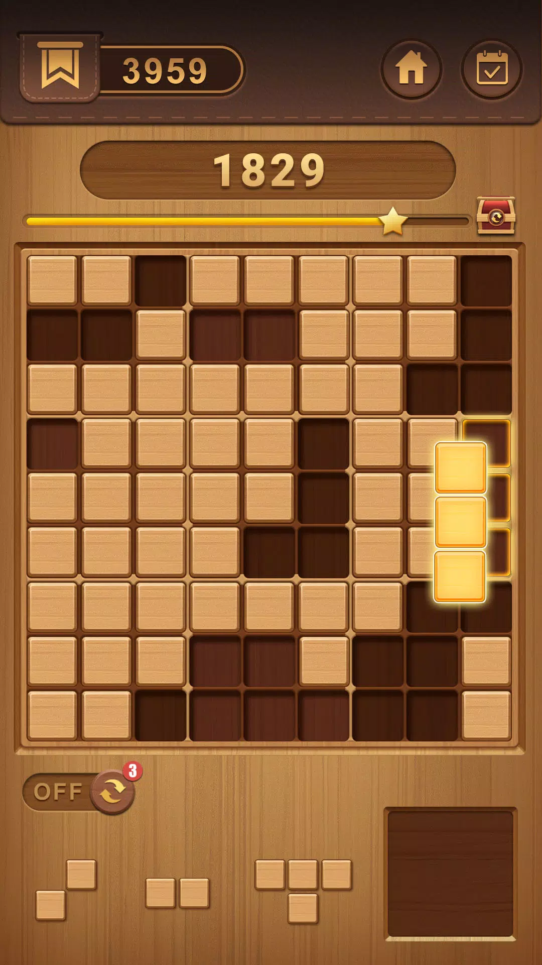 Block Sudoku Woody Puzzle Game Ảnh chụp màn hình 0