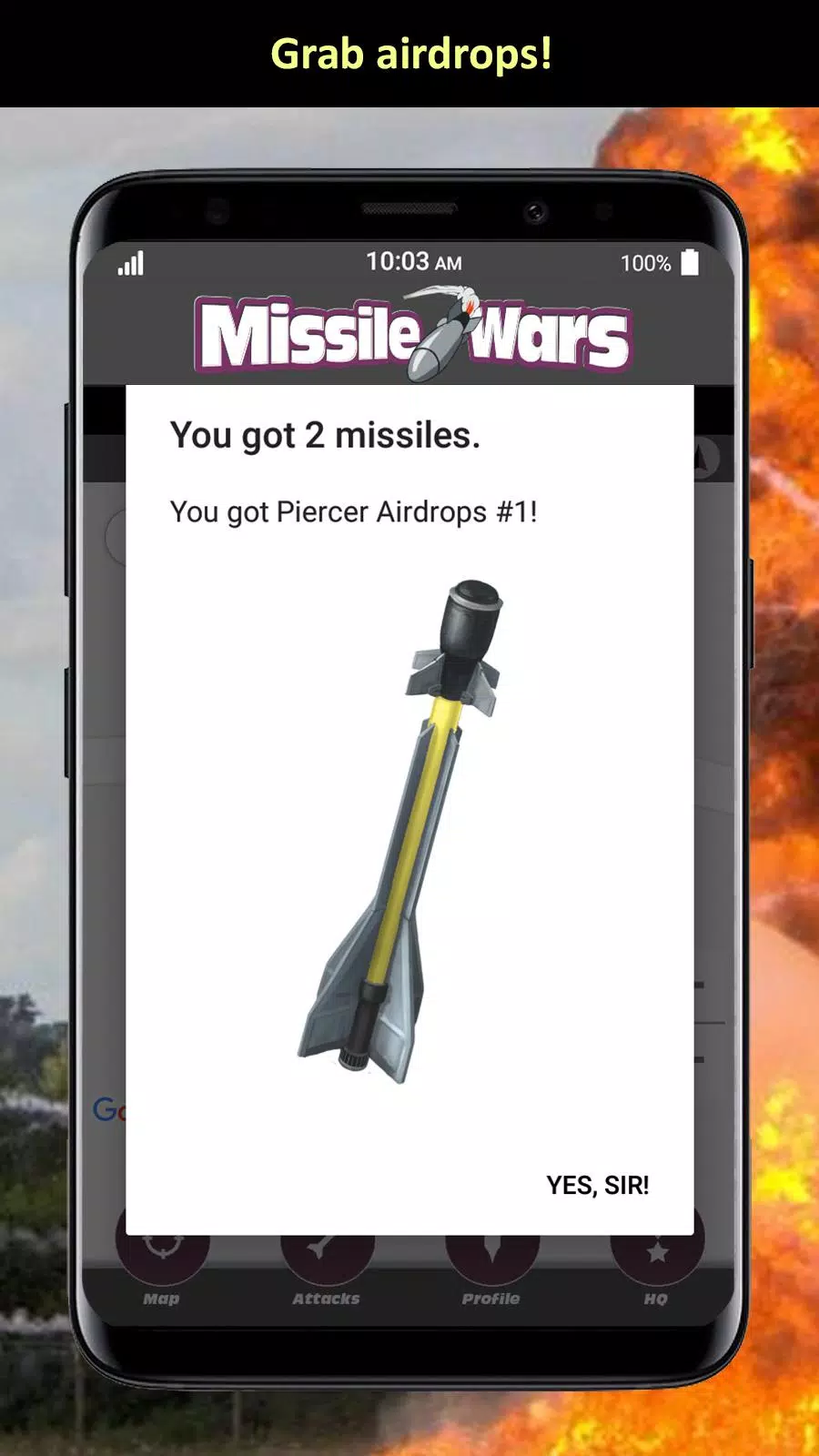 Missile Wars Captura de pantalla 0