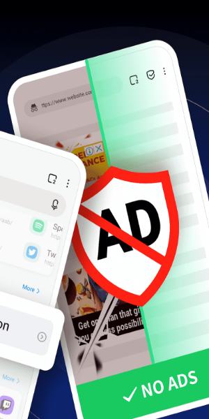 FAB Adblocker Browser: Adblock 스크린샷 2