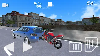 Moto Crash Simulator: Accident ภาพหน้าจอ 0