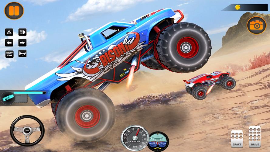 Monster Truck Off Road Racing Tangkapan skrin 2