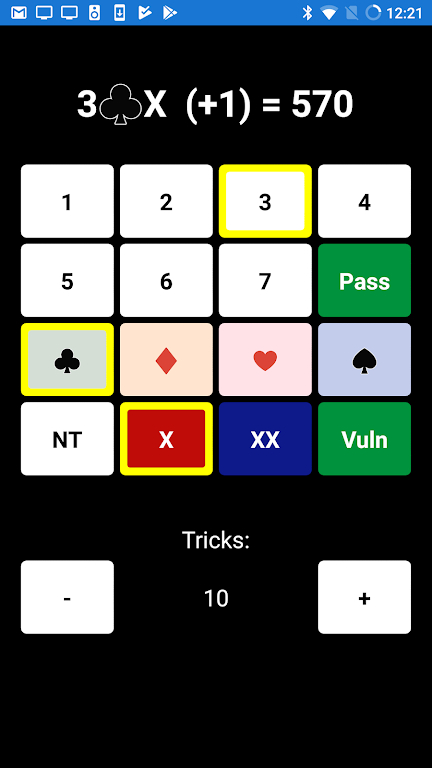 Bridge Scoring Helper应用截图第0张