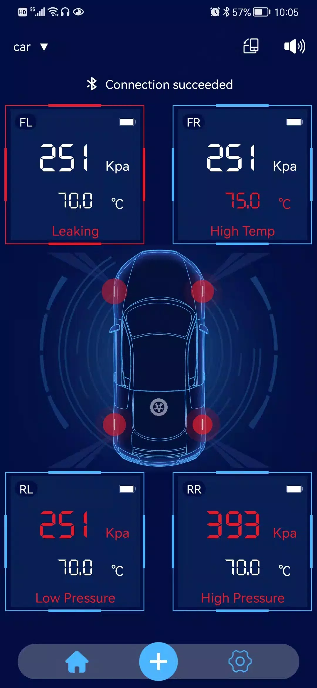 BL8 TPMS Tangkapan skrin 3