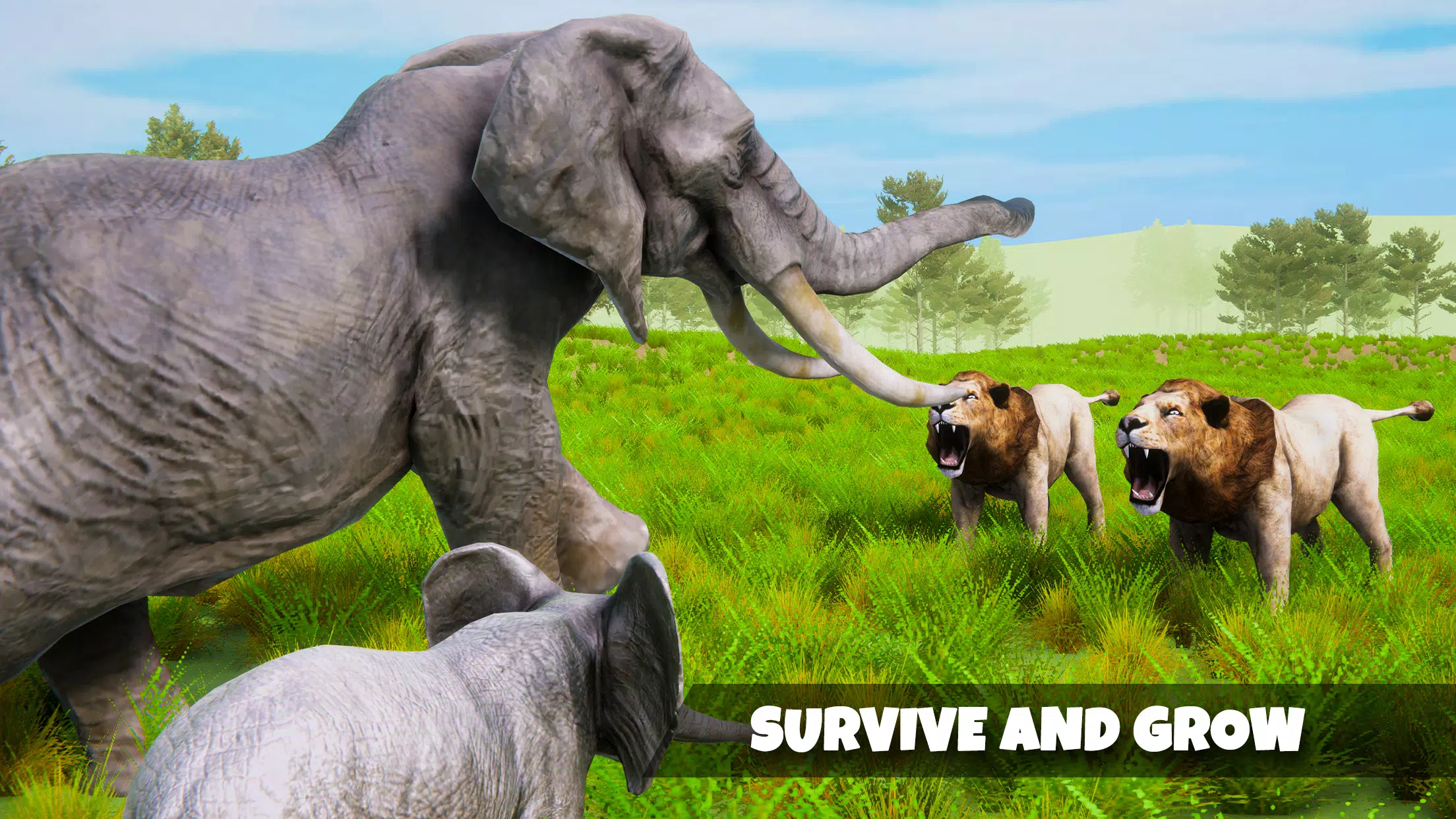 Elephant Simulator Wild Life ဖန်သားပြင်ဓာတ်ပုံ 2