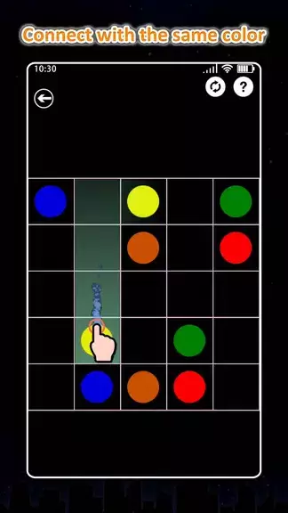 Dot Connect:match color dots Скриншот 3