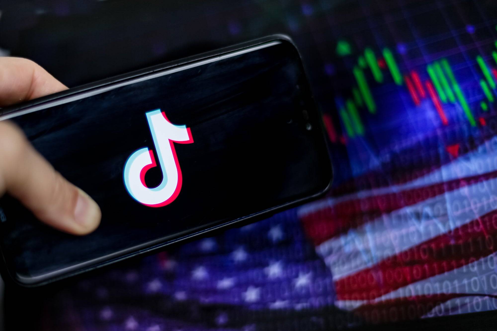 TikTok may go dark in the U.S. on Sunday. Photo by Dominika Zarzycka/NurPhoto via Getty Images.