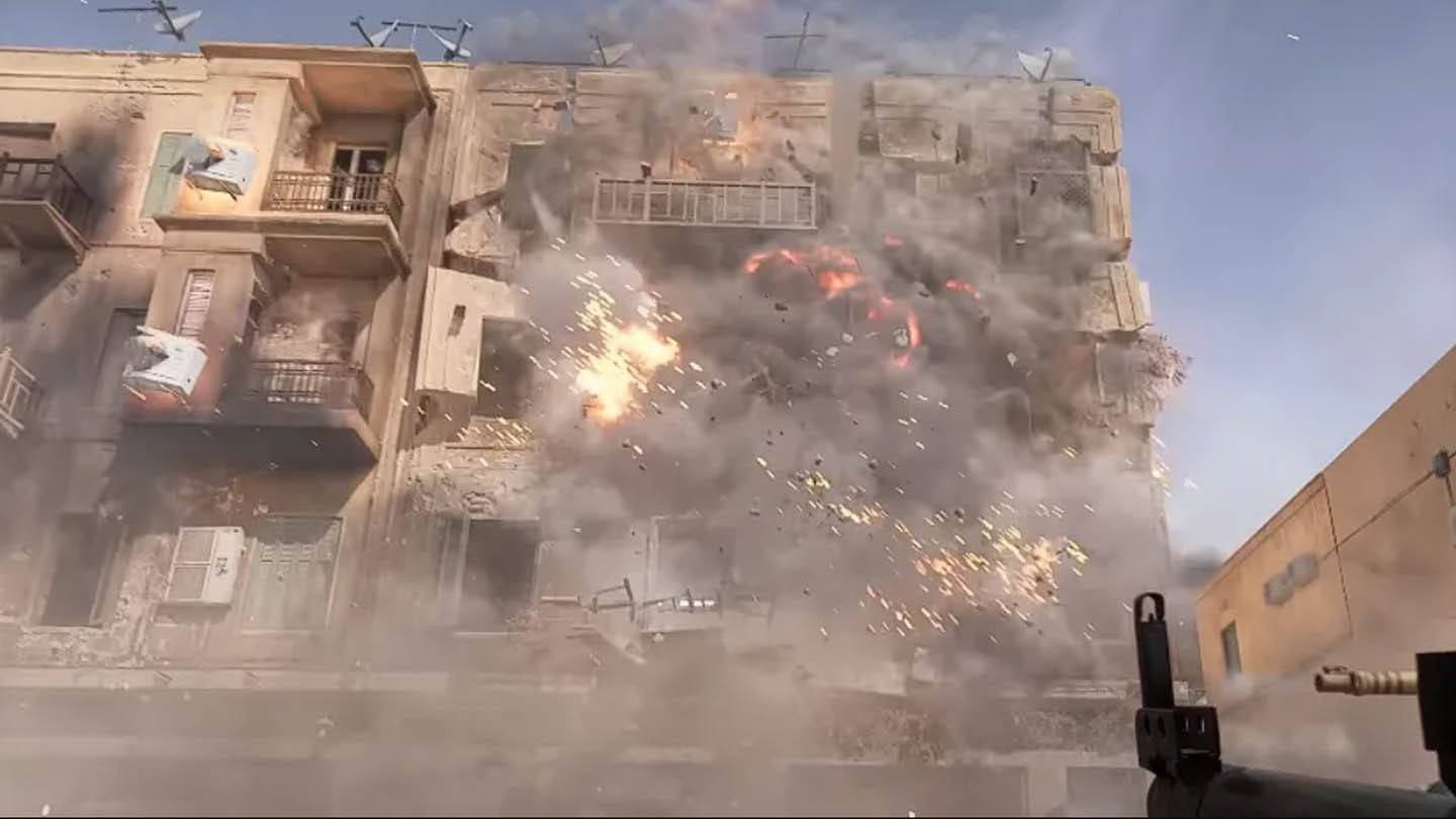 Destruction showcase in Battlefield 6