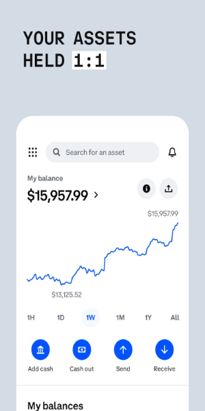 Coinbase: Buy Bitcoin & Ether 스크린샷 1