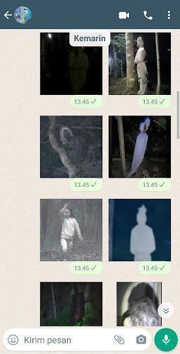 Pocong Kuntilanak WA Stickers 스크린샷 1