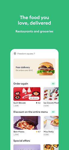 Bolt Food: Delivery & Takeaway ဖန်သားပြင်ဓာတ်ပုံ 0