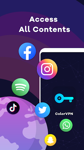 Color VPN - Secure Fast VPN 螢幕截圖 0